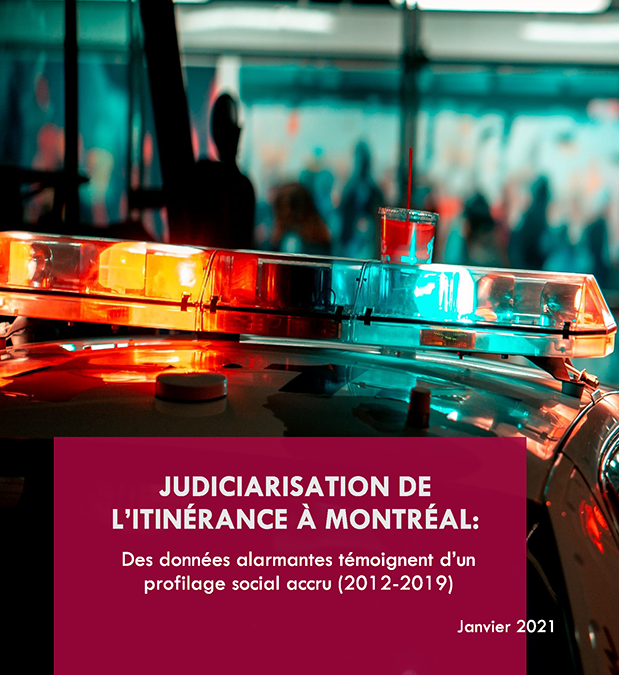 Judiciarisation de l’itinérance à Montréal